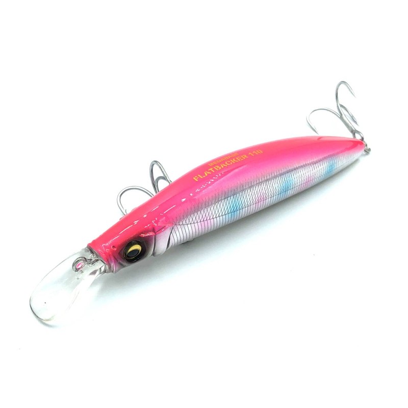 MEGABASS FLATBACKER 110 SK PINK BACK RAINBOW