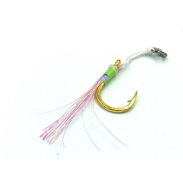 ANZUELO ASARI HEAVY FISH SKIN LUMINOUS ASSIST 7/0