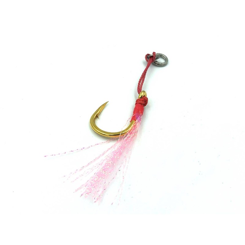ANZUELO ASARI HEAVY FISH SKIN LUMINOUS ASSIST 7/0