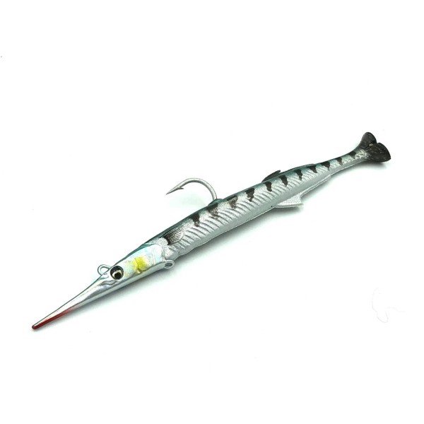 SAVAGE GEAR THRU NEEDLEFISH PULSE TAIL WHITE