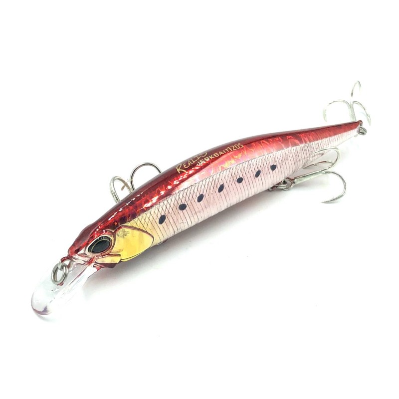 DUO REALIS JERKBAIT 120 SK SW FIRE SARDINE
