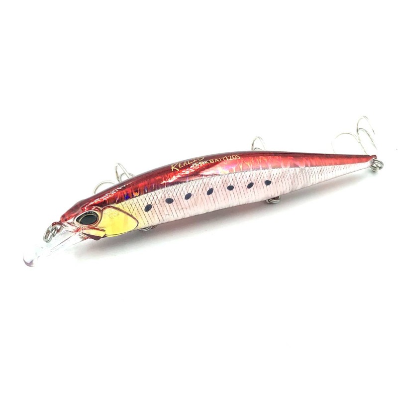 DUO REALIS JERKBAIT 120 SK SW FIRE SARDINE