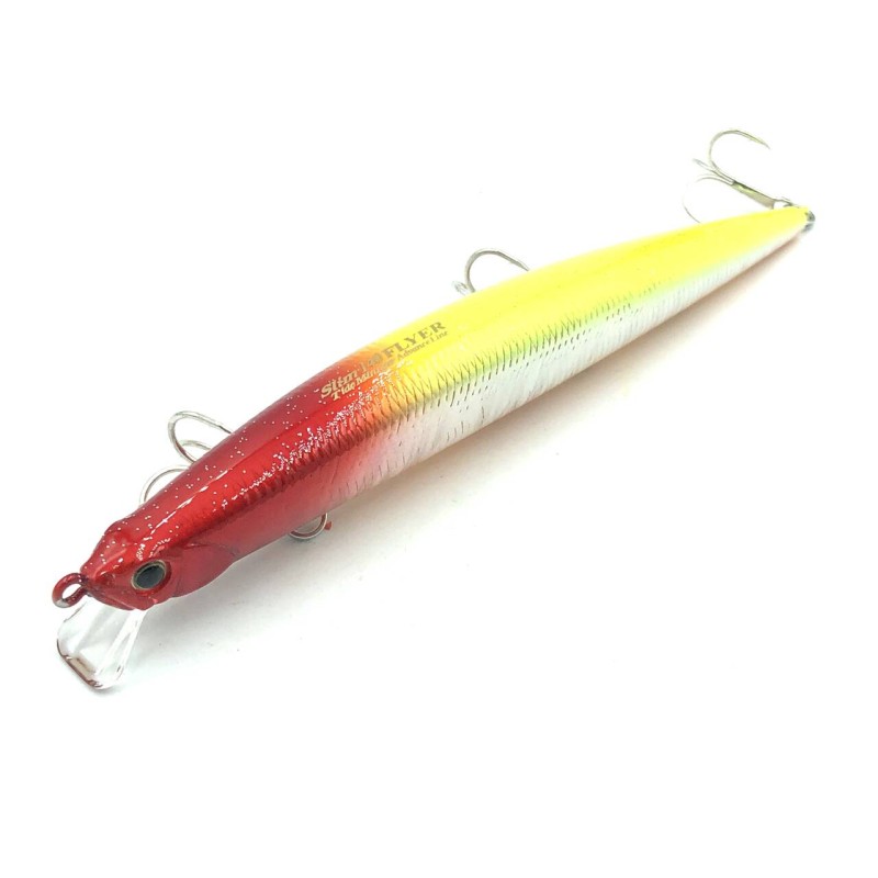 DUO TIDE MINNOW 140 SLIM FLYER RED HEAD CHIGIMORI