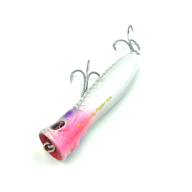 SAVAGE GEAR GRAVITY POPPER COLOR BLACK MULLET