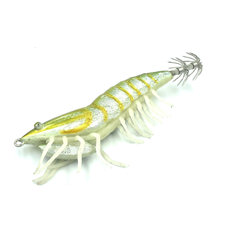 SAVAGE GEAR HYBRIS SHRIMP OLIVE GLOW