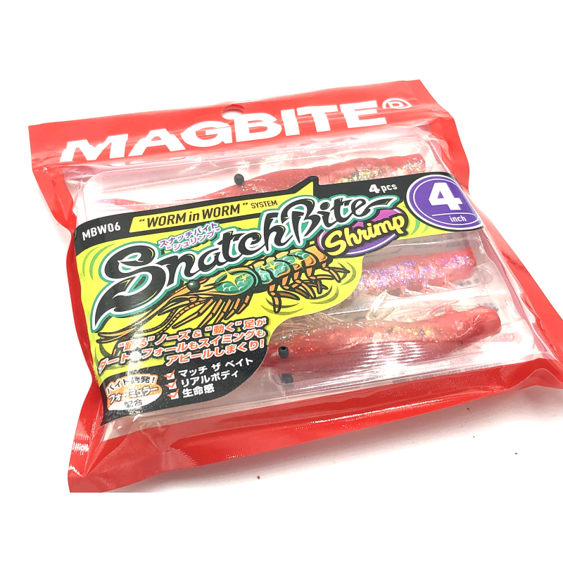 MAGBITE SNATCH BITE SHRIMP 4" COLOR 01