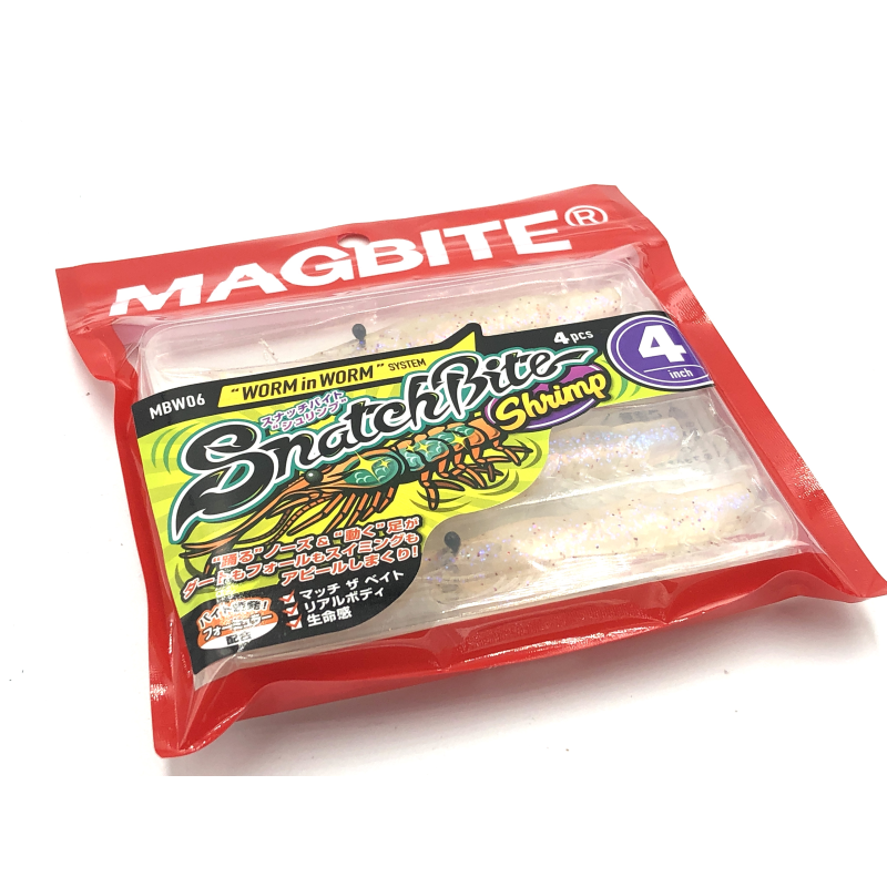 MAGBITE SNATCH BITE SHRIMP 4" COLOR 01