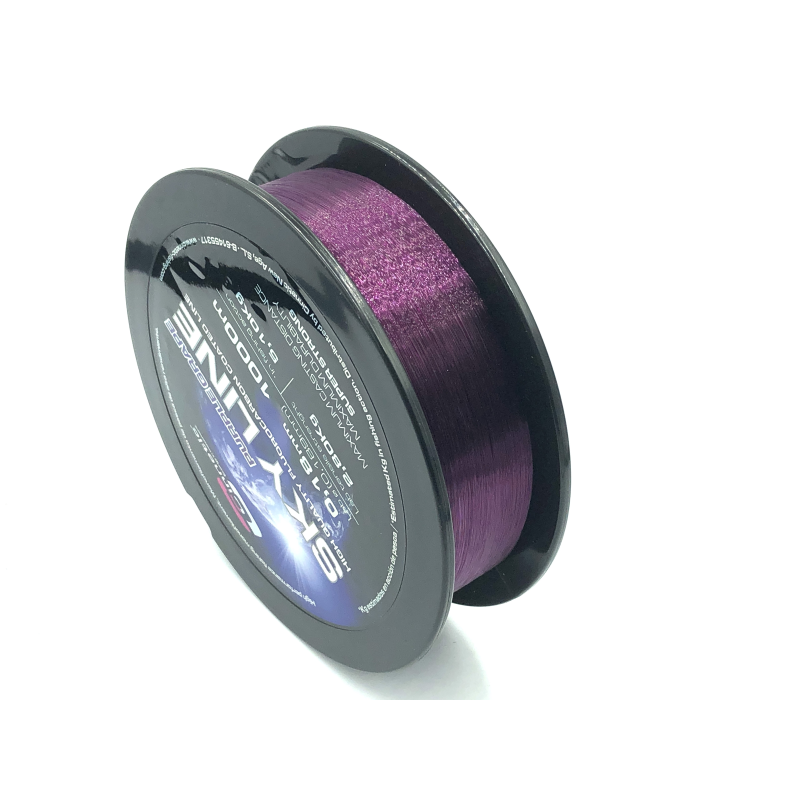CINNETIC FLUORCARBONO COATED SKY LINE PURPLE GRAP 0,26 MM