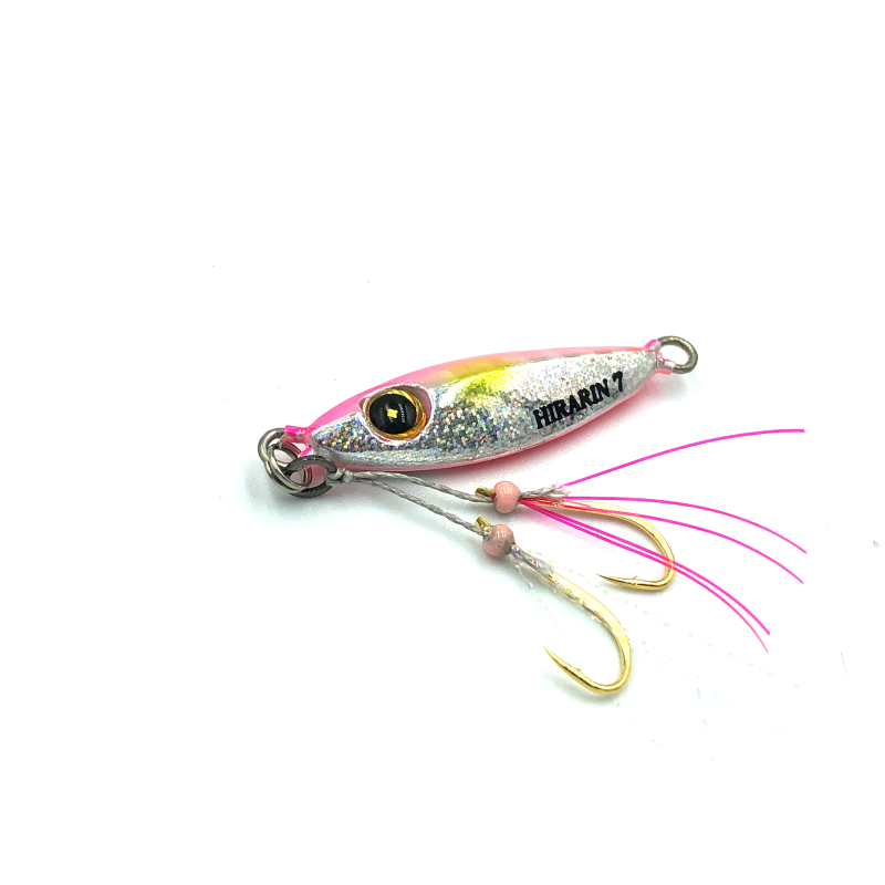 HAYABUSA JACK EYE HIRARIN 5 GRS COLOR 02 PINK SARDINE LUMINOUS