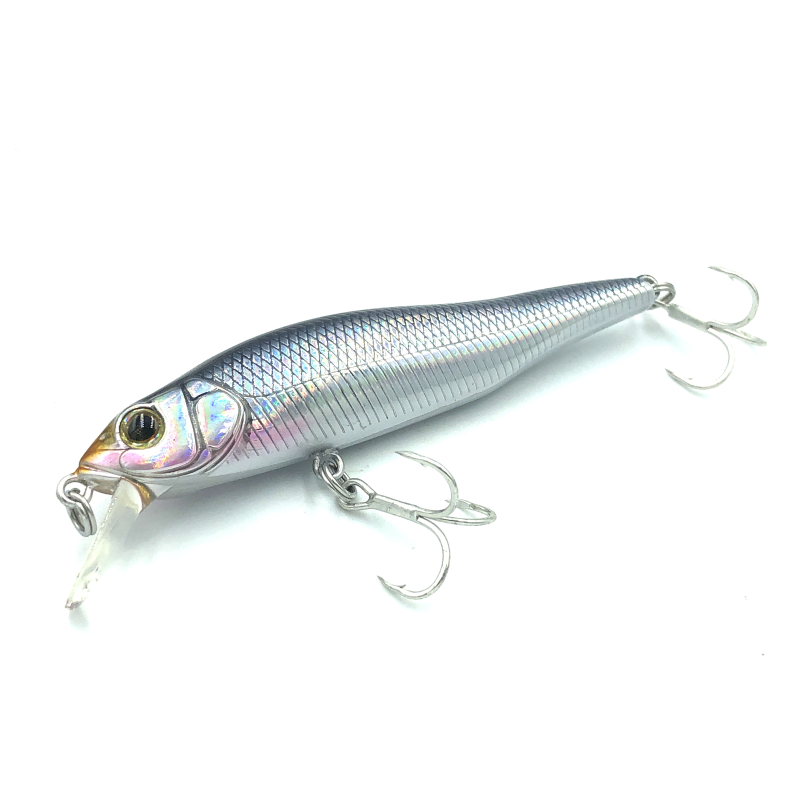 BASSDAY JERKBAIT 85 COLOR PEARL WHITE