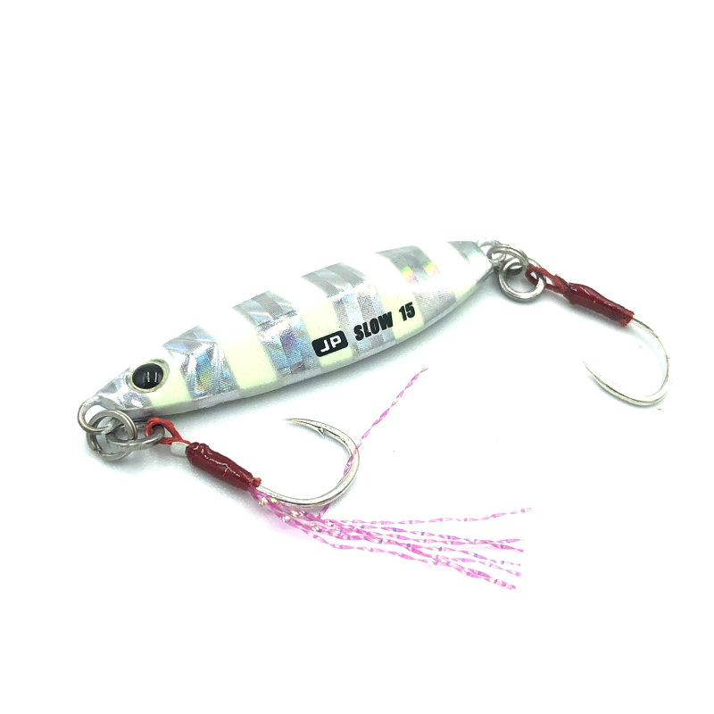MAJOR CRAFT JIGPARA SLOW 10 COLOR 7 ZEBRA GLOW
