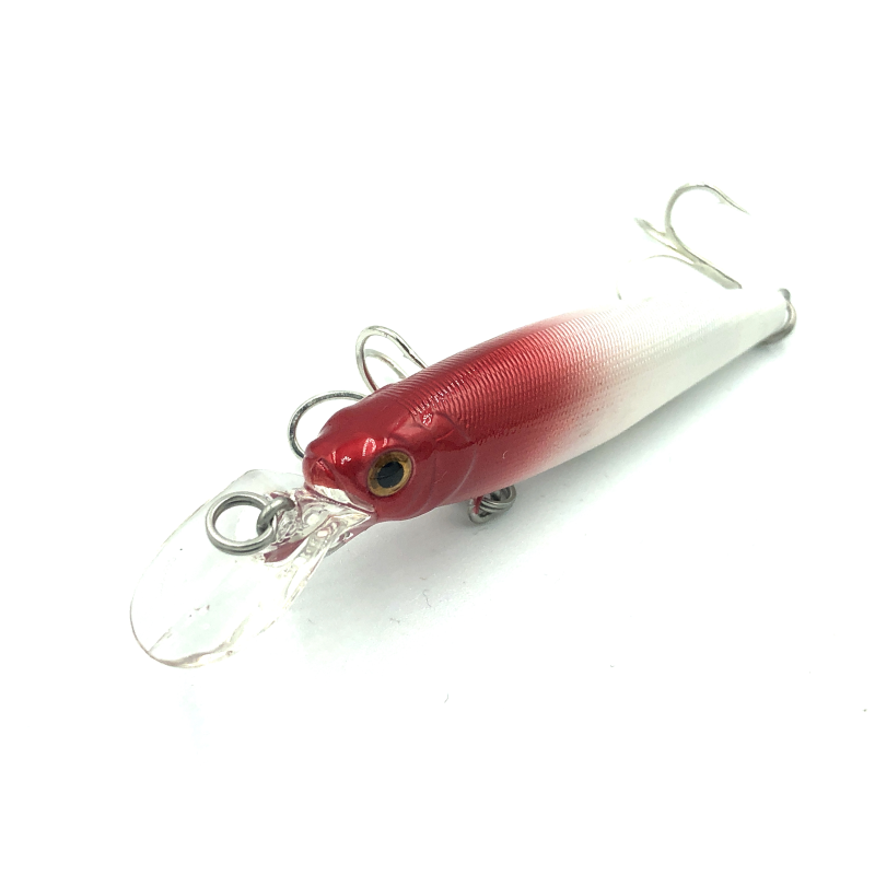 BASSDAY RANGE MINNOW 70 COLOR RED HEAD