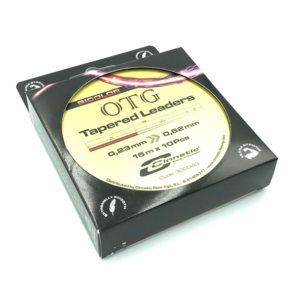 CINNETIC OTG TAPERED LEADERS 15 X 10  DEL 0,26 MM