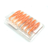 SAWAMURA ONE UP SHAD 3" COLOR 027 SILKY WHITE
