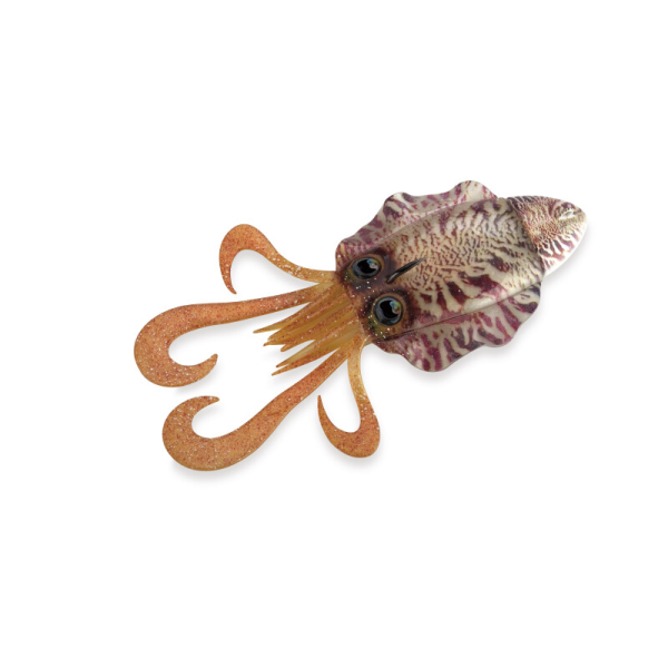 AKAMI SEPIADE JIG HEAD 120 GRS COLOR RED SHRIMP