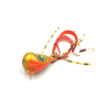 MAJOR CRAFT JIGHEAD HOOK NANO RUBBER 5 GRS ORANGE GOLD