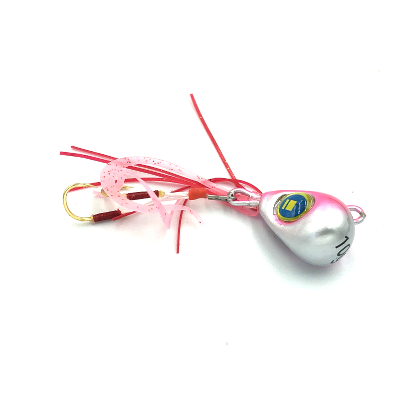 MAJOR CRAFT JIGHEAD HOOK NANO RUBBER 5 GRS ORANGE GOLD