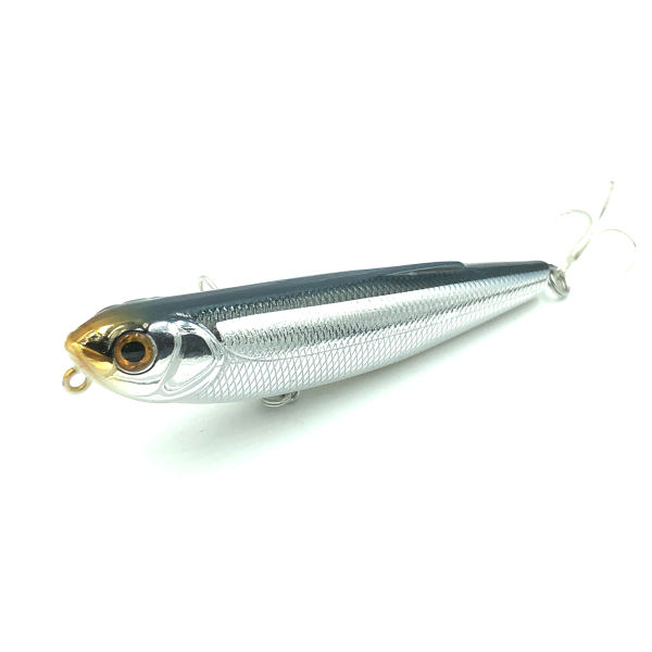 ZIPBAITS FAKIE DOG 90MM COLOR 698 HOLO SILVER SHINE FLAKE