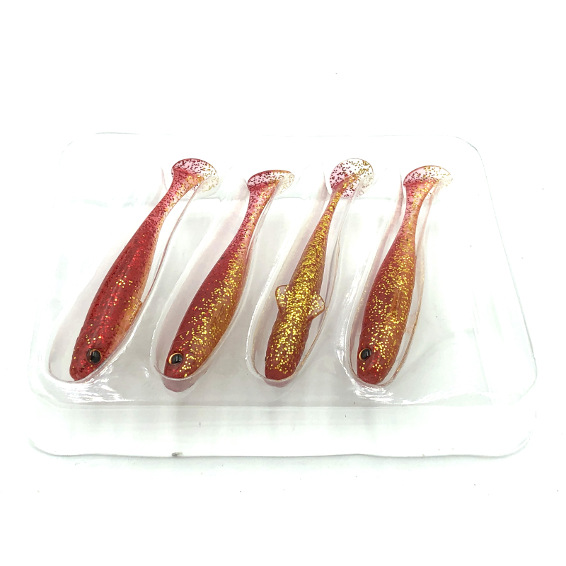MAJOR CRAFT STABI SHAD SLIM COLOR RED GOLD