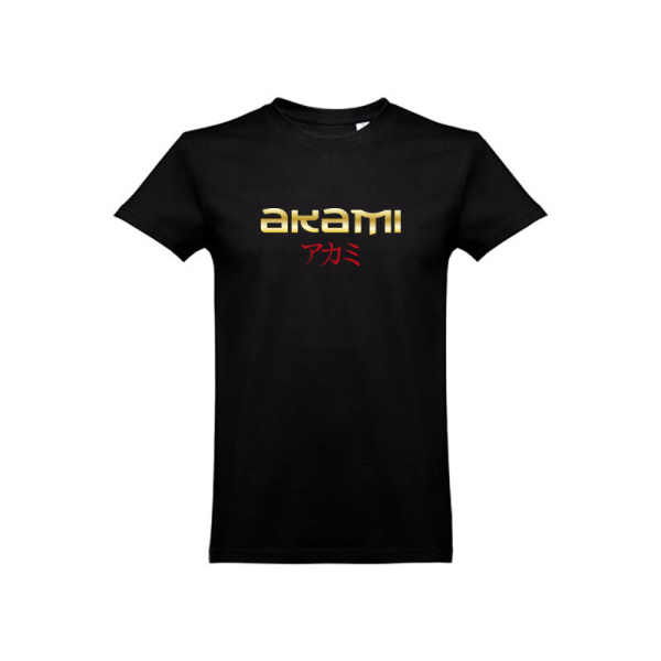 CAMISETA AKAMI BLACK TALLA M