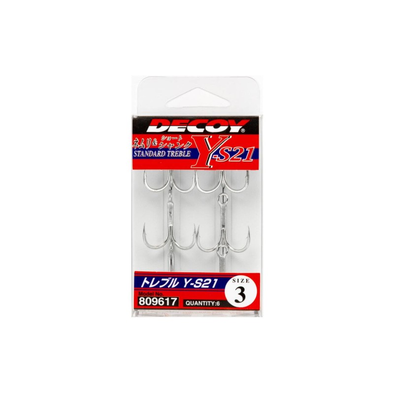 ANZUELO TRIPLE DECOY YS21 1/0
