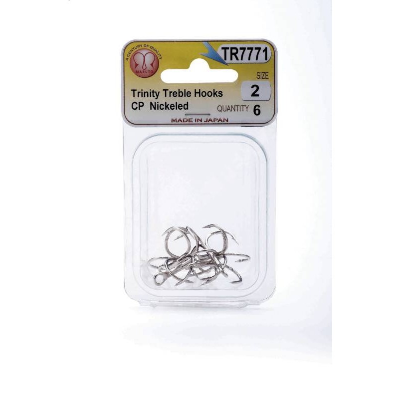 ANZUELO TRIPLE MARUTO TR7771 Nº 8