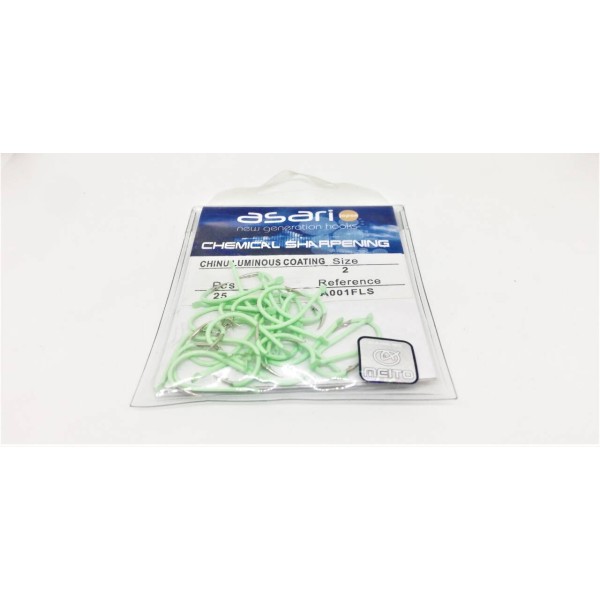 ANZUELO ASARI CHINU LUMINOUS COATING Nº8