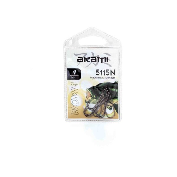 ANZUELO AKAMI 5115N WORM  Nº 6