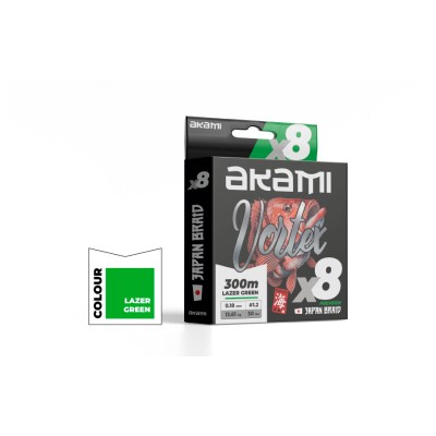 AKAMI VORTEX X8 300 GREEN 0.23