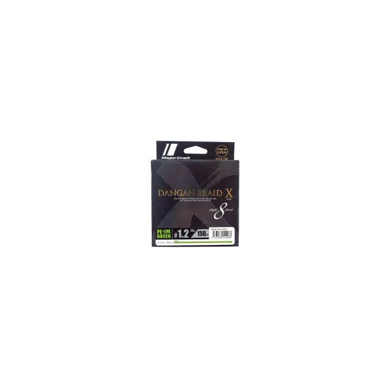 MAJOR CRAFT DANGAN BRAID X8  0,06 MM 12 LBS
