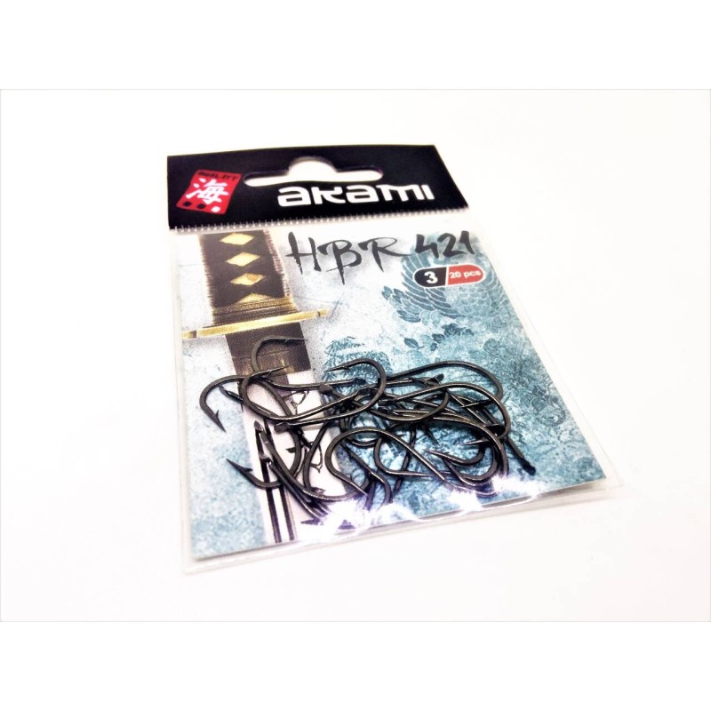 ANZUELO AKAMI JAPAN HBR 421 Nº 7