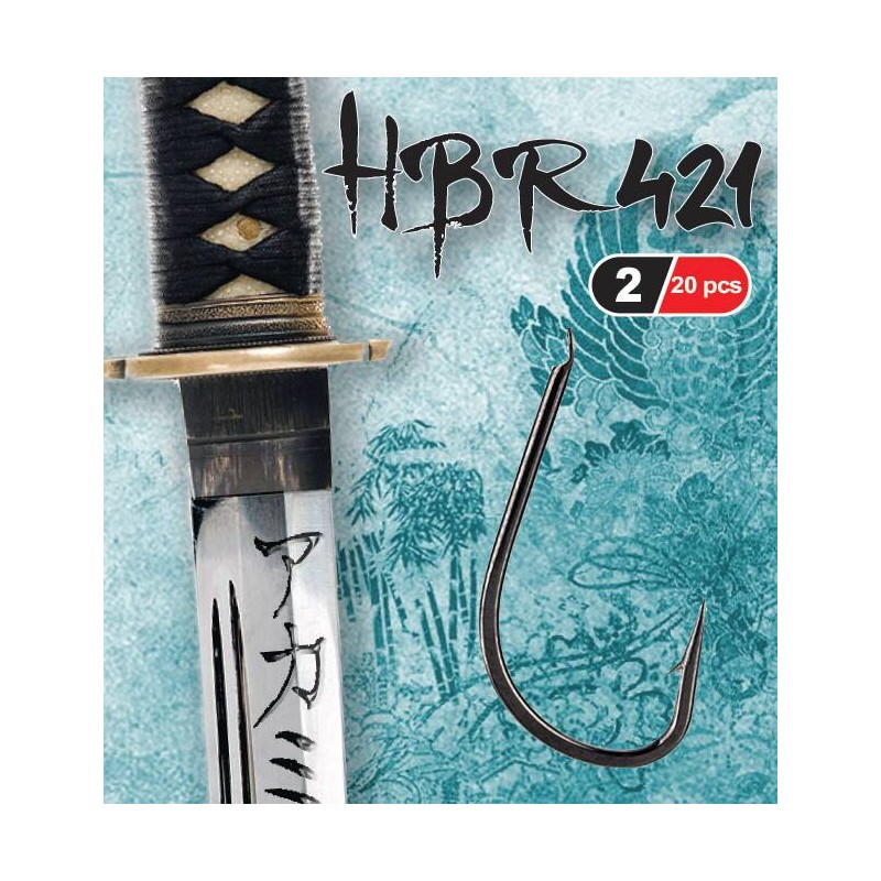 ANZUELO AKAMI JAPAN HBR 421 Nº 7