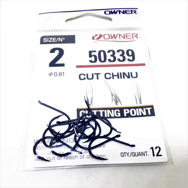 ANZUELO OWNER 50339 CUT CHINU 2/0