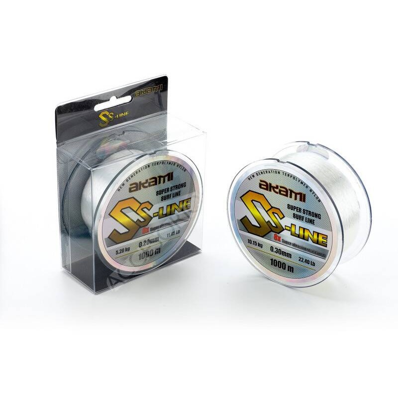HILO AKAMI SS-LINE WHITE 0.12 MM 1.000 MTS