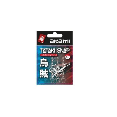 AKAMI TATAKI SNAP CROSS BEAD