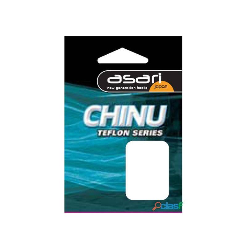 ANZUELO ASARI MONTADO CHINU TEFLON Nº 2/0