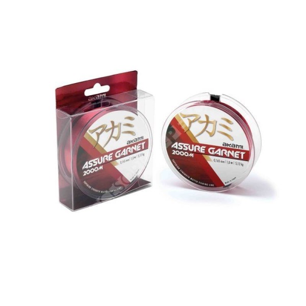 HILO AKAMI ASSURE GARNET 0.12MM 2000 MTS