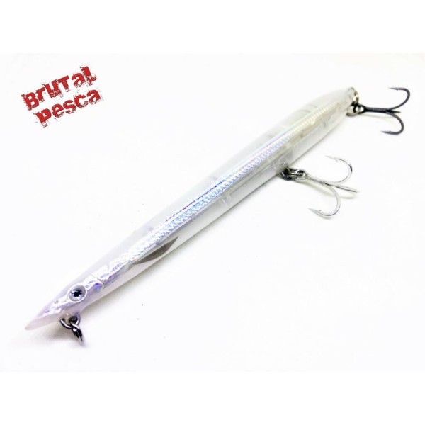 SAVAGE GEAR SANDEEL SURF WALKER WHITE FLASH