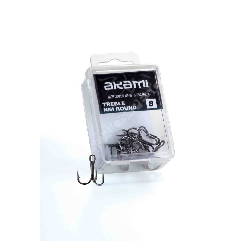 ANZUELO TRIPLE AKAMI NNI ROUND Nº 8