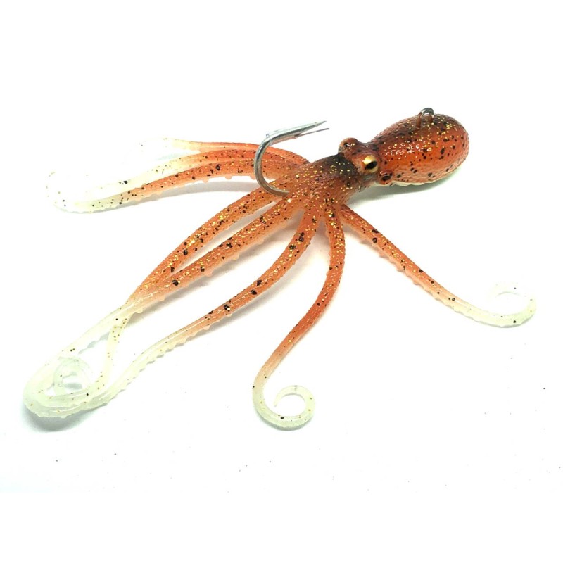 SAVAGE GEAR 3 OCTOPUS 10 CM COLOR BROWN