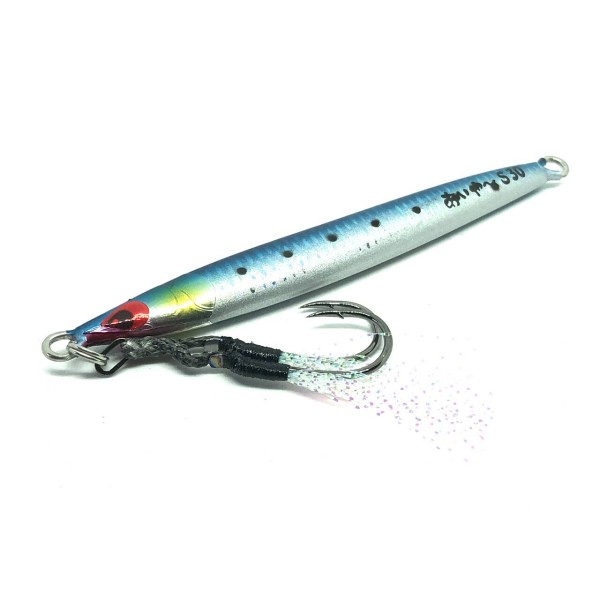 FISH TORNADO AIYA JIG SLENDER REAL ANCHOVY (9) 30 GRS